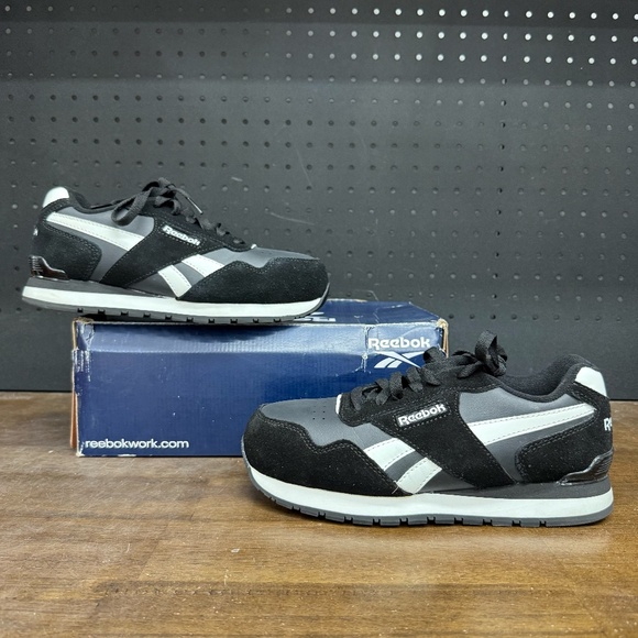 New W/ Box! Women's Reebok Harman Work Classic Composite Toe Sneakers Size 7 - Picture 1 of 5